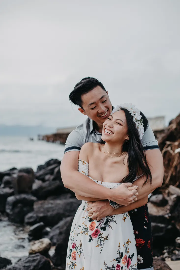 Maui proposal and engagement photo by Jessie Hawaii Photography