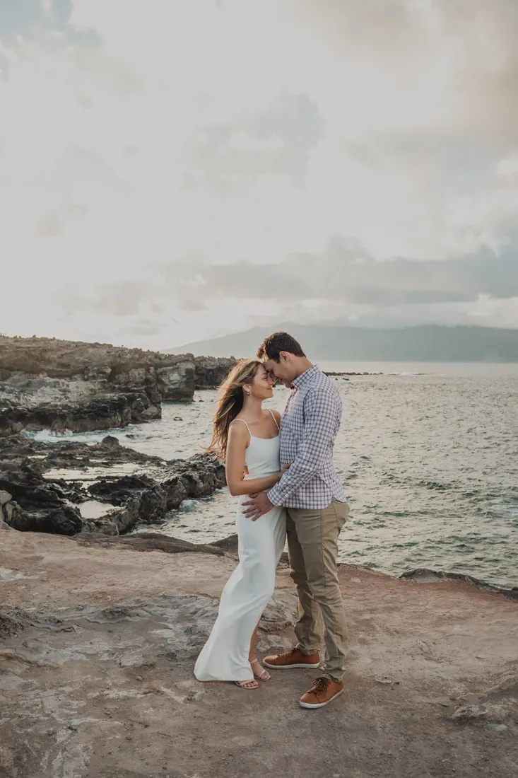 Maui proposal and engagement photo by Jessie Hawaii Photography