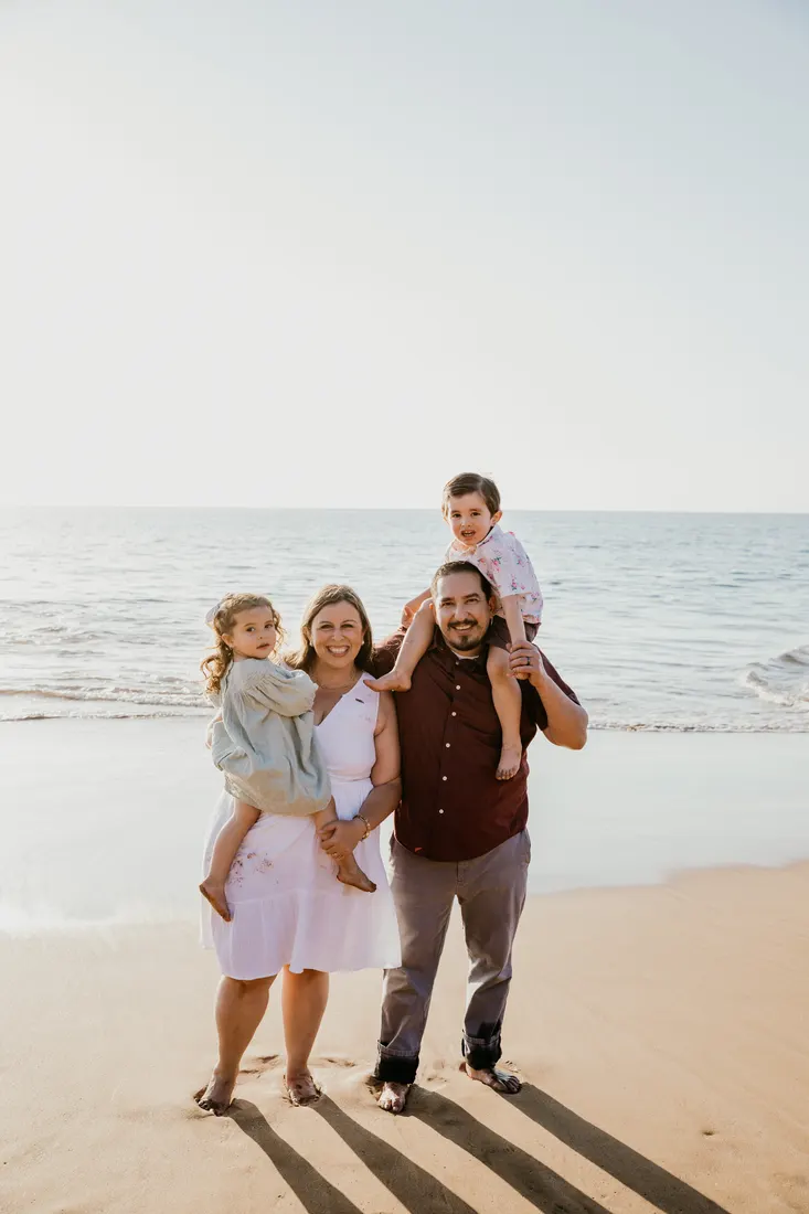 Family photographed on Maui by Jessie Hawaii Photography