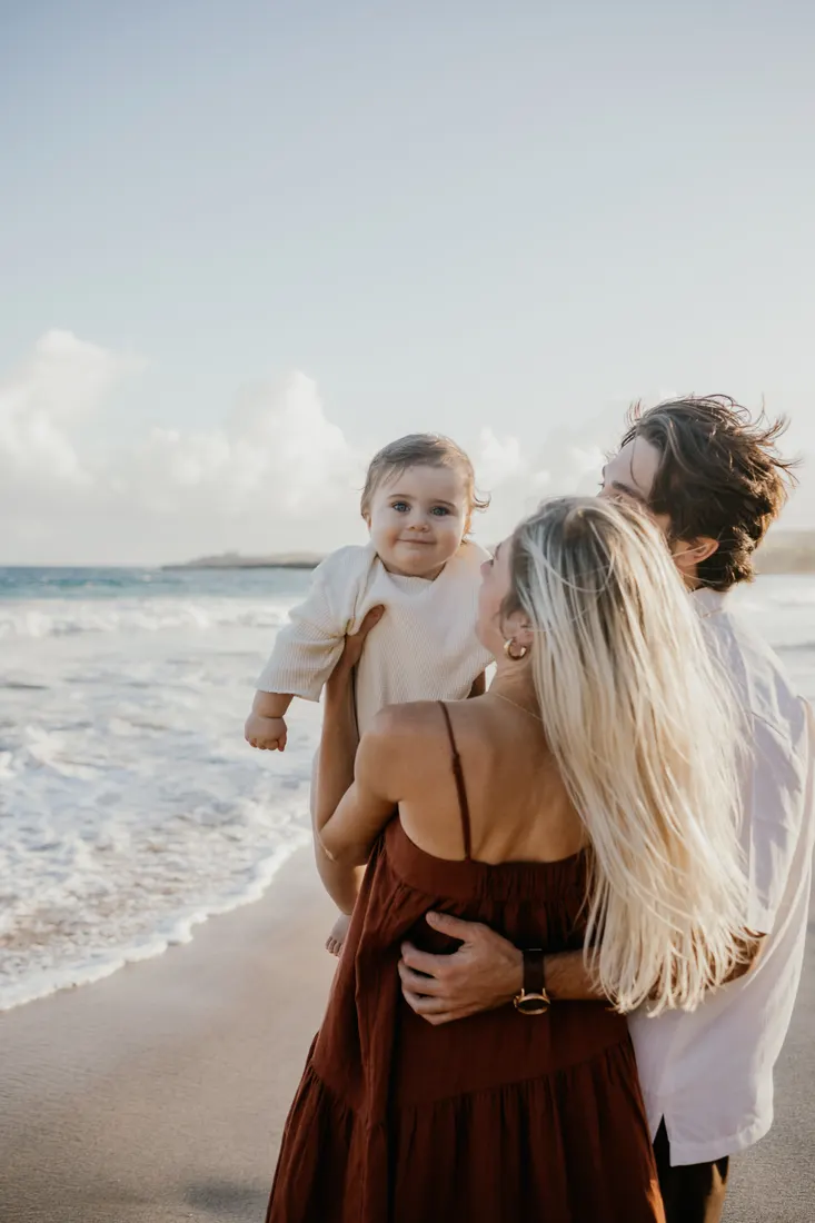 Family photographed on Maui by Jessie Hawaii Photography