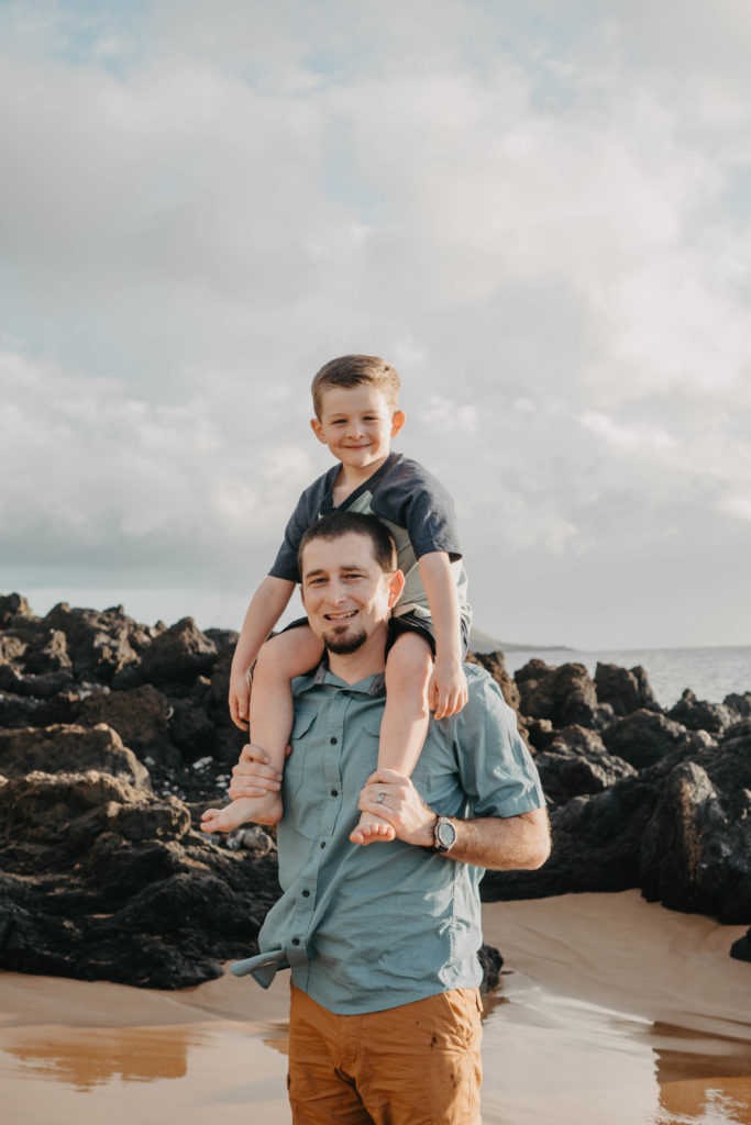 maui family photographer, family session, sun and sea photography