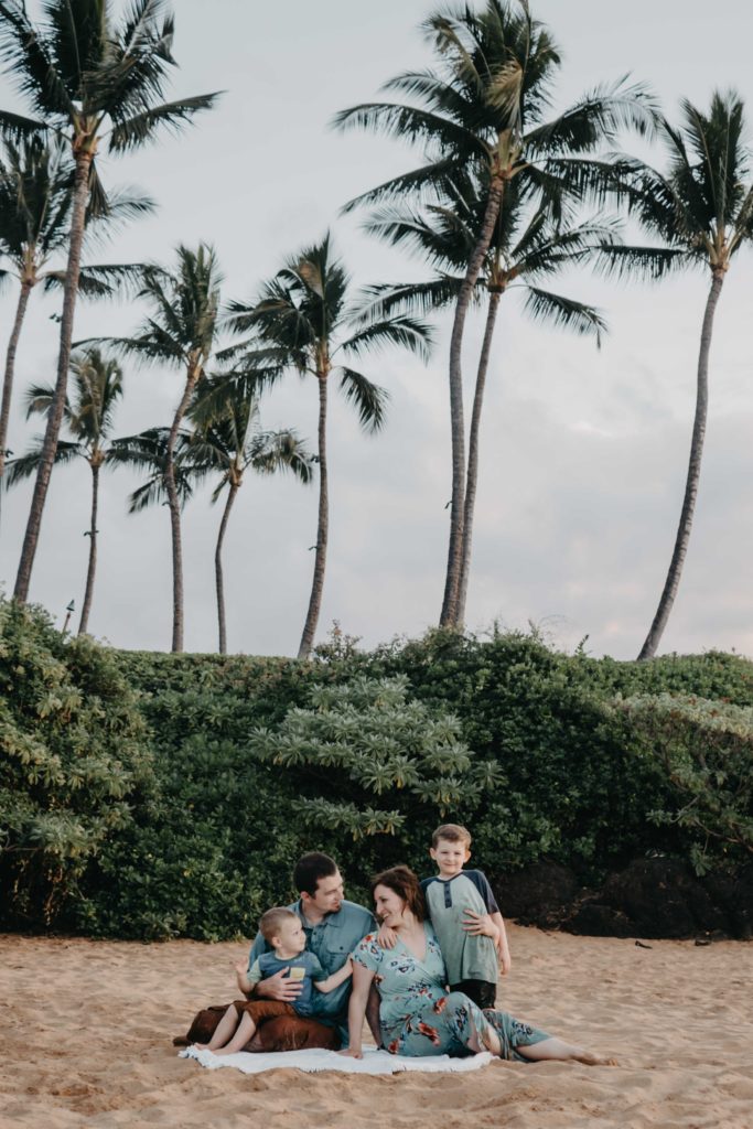 maui family photographer, family session, sun and sea photography