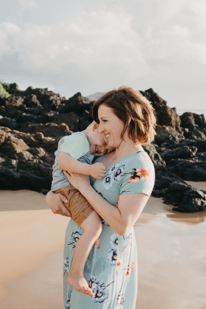 maui family photographer, family session, sun and sea photography
